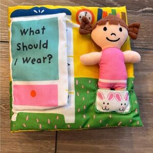 K’s Kids Soft Activity Book - What Should I Wear?